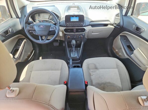 MAJ6S3FL4NC467005 2022 FORD ECOSPORT Белый Вид щитка приборов