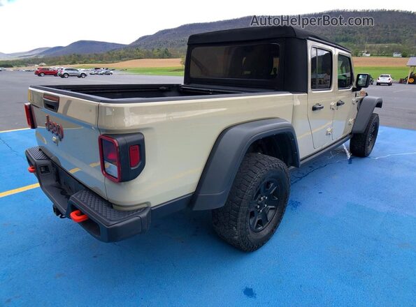 1C6JJTEG5NL163197 2022 JEEP GLADIATOR Tan Przód prawy