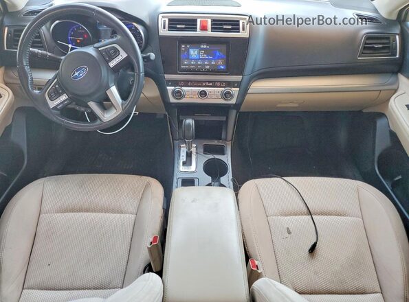 4S4BSAHC8H3418013 2017 SUBARU OUTBACK White Widok zestawu wskaźników