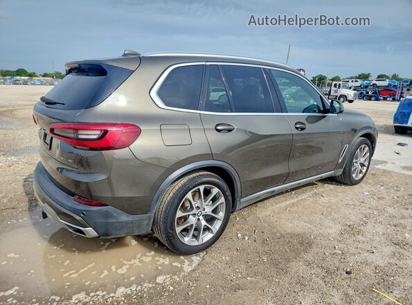 5UXCR4C07L9B83209 2020 BMW X5 Green Front right