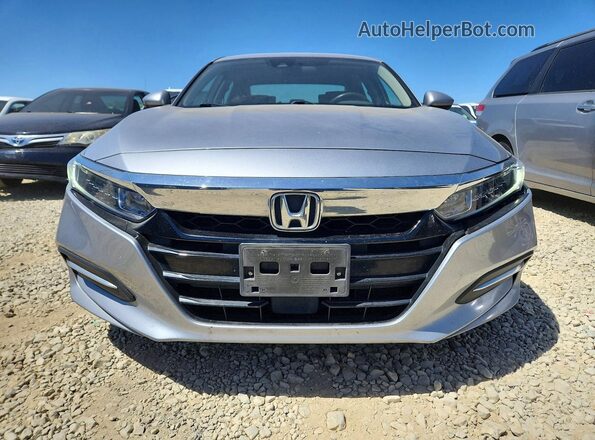 1HGCV3F19KA020746 2019 HONDA ACCORD Серебряный Вид сзади