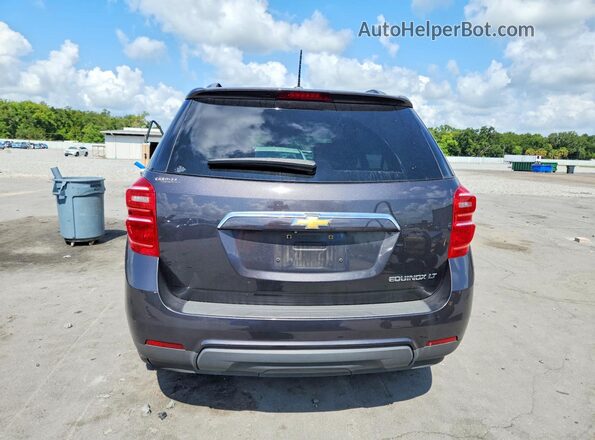 1GNALCEK6GZ101774 2016 CHEVROLET EQUINOX Серый Вид салона спереди