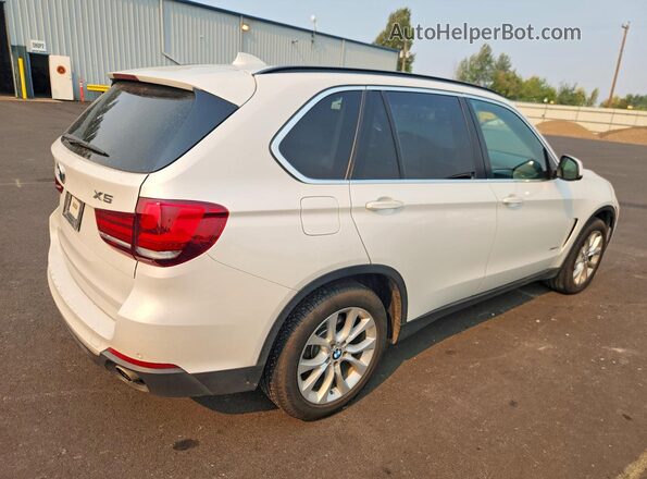 5UXKS4C55G0N15053 2016 BMW X5 White წინა მარჯვენა