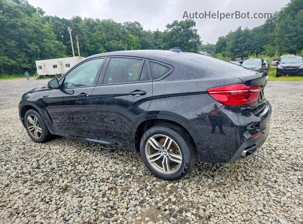 5UXKU2C52K0Z65590 2019 BMW X6 Black Tył prawy