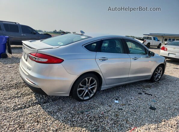 3FA6P0RU9KR187565 2019 FORD FUSION Серебряный Передняя правая четверть