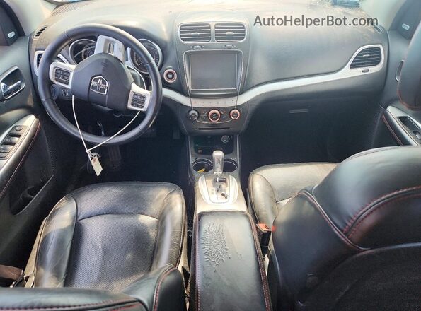3C4PDDEG2HT610206 2017 DODGE JOURNEY White Вид щитка приладів