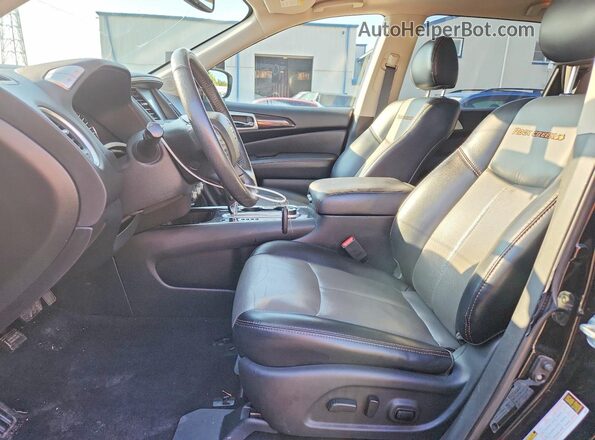 51N1DR2MM2KC65435 2019 NISSAN PATHFINDER Черный Вид салона спереди