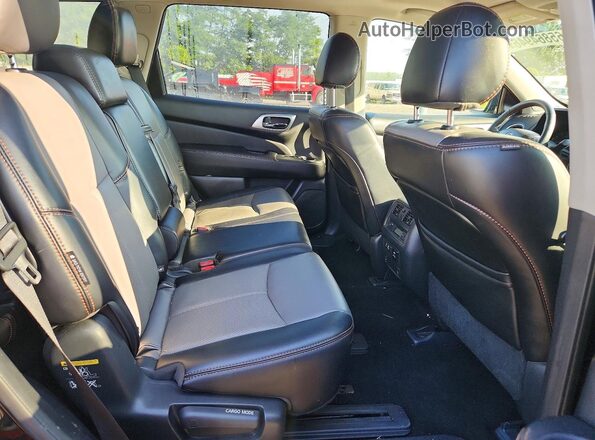 51N1DR2MM2KC65435 2019 NISSAN PATHFINDER Черный Вид задней части салона