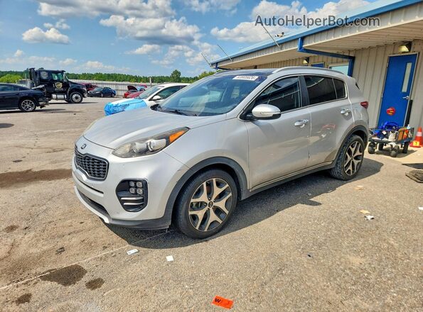 KNDPR3A64H7093827 2017 KIA SPORTAGE Silver Tył lewy