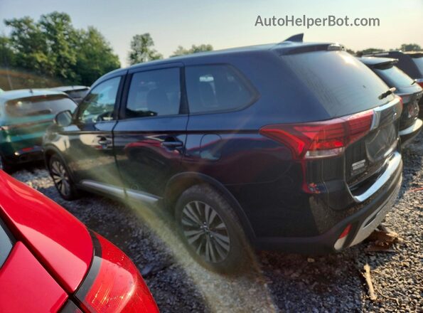 JA4AZ3A38KZ005850 2019 MITSUBISHI OUTLANDER Blue Հետևի աջ
