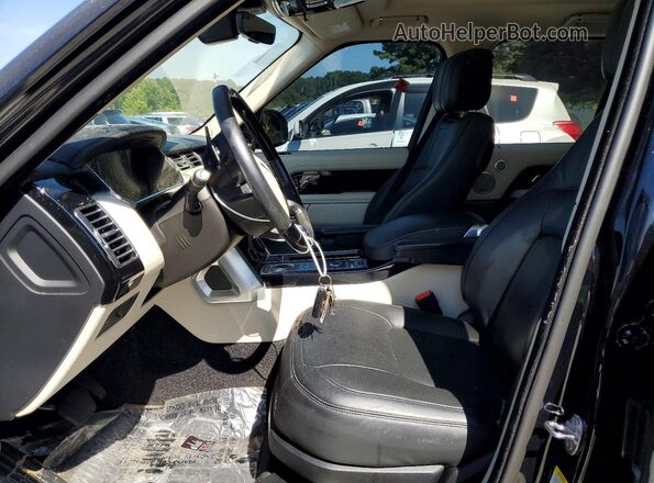 SALGS2SV2KA557639 2019 LAND ROVER RANGE ROVER Black Dashboard view