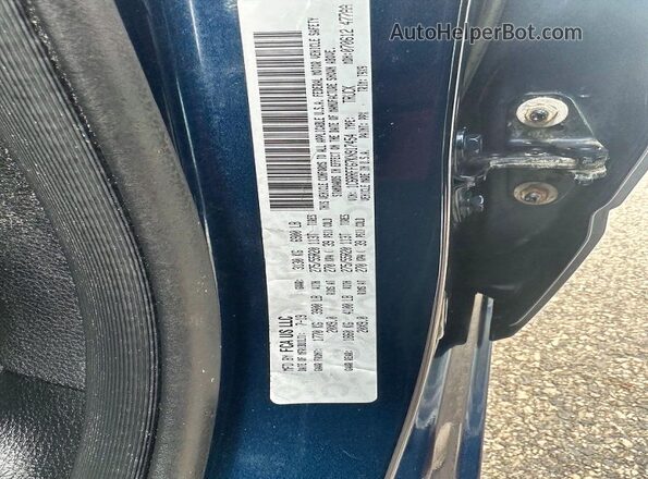1C6RRFFG7KN917454 2019 RAM 1500 Blue უკანა სავარძლების ხედი