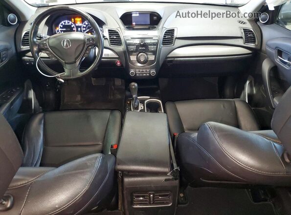 5J8TB4H31HL031234 2017 ACURA RDX Gray Սարքավորումների վահանակի տեսք