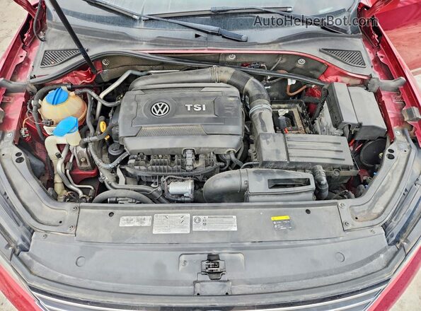 1VWAT7A33GC012050 2016 VOLKSWAGEN PASSAT Maroon Вид підкапотного простору
