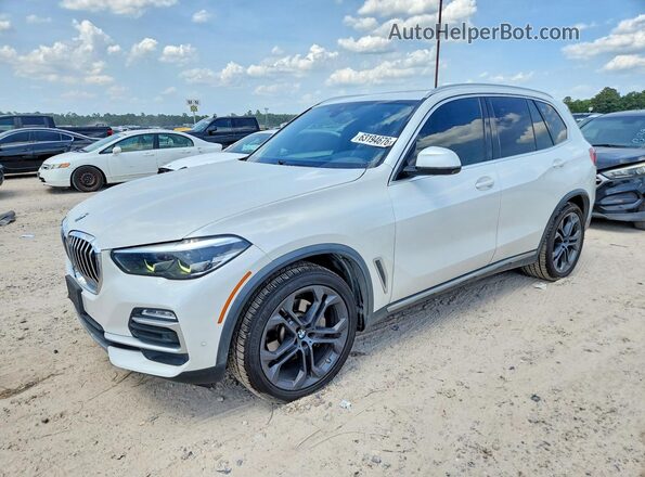 5UXCR6C57KLL13866 2019 BMW X5 White Задня ліва чверть