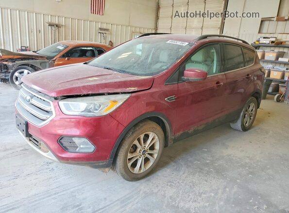 1FMCU0G98HUE72081 2017 FORD ESCAPE Red Задня ліва чверть