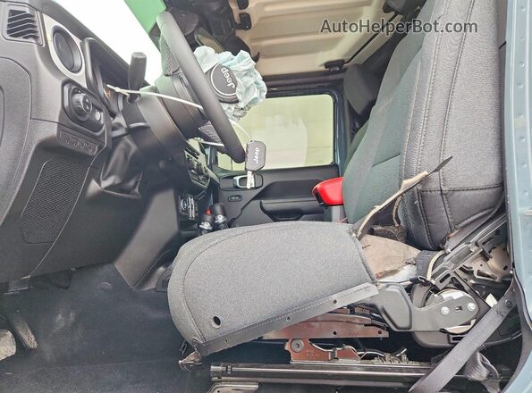 1C6PJTAG6SL533097 2025 JEEP GLADIATOR Gray Dashboard view