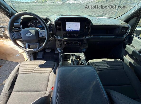1FTFW1E5XPKE21354 2023 FORD F150 White Հետևի նստատեղերի տեսք