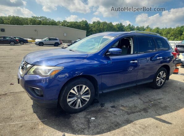 5N1DR2MM8HC639779 2017 NISSAN PATHFINDER Blue Tył lewy