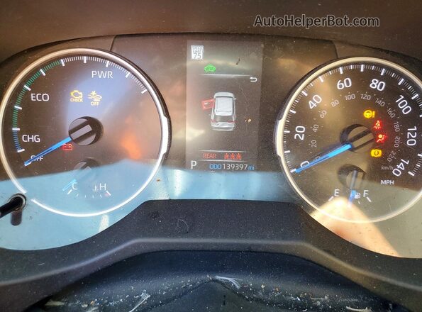 4T3LWRFV6NU081107 2022 TOYOTA RAV4 White უკანა სავარძლების ხედი