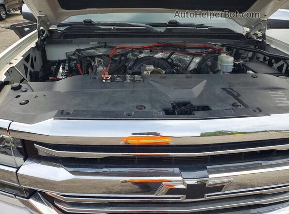 3GCUKTEJ1GG285294 2016 CHEVROLET SILVERADO Белый Вид подкапотного пространства