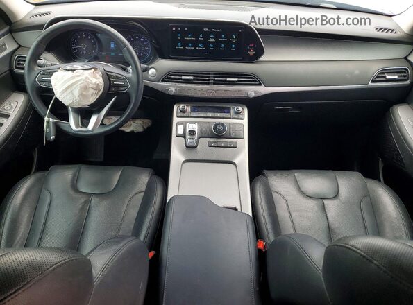 KM8R44HE5NU429178 2022 HYUNDAI PALISADE Gray ხელსაწყოთა პანელის ხედი