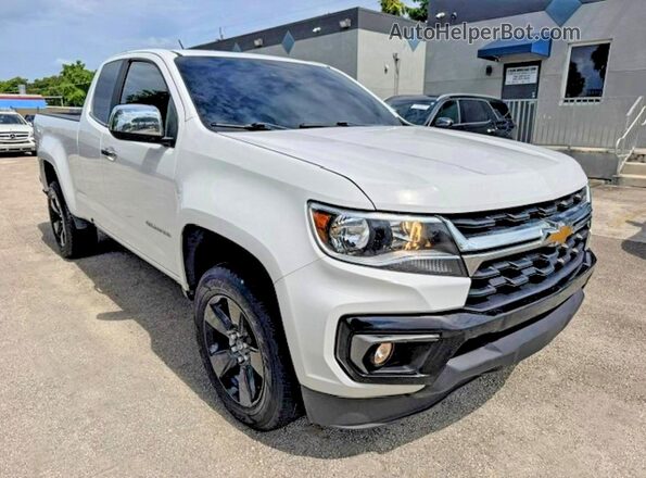 1GCHSCEN0M1292140 2021 CHEVROLET COLORADO White Vista frontal