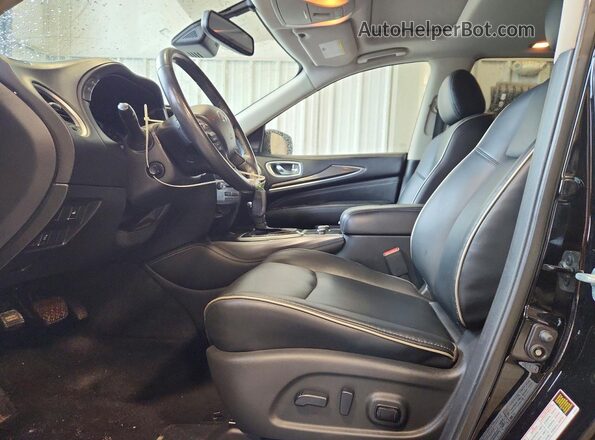 5N1DL0MM8KC565356 2019 INFINITI QX60 Black Widok deski rozdzielczej