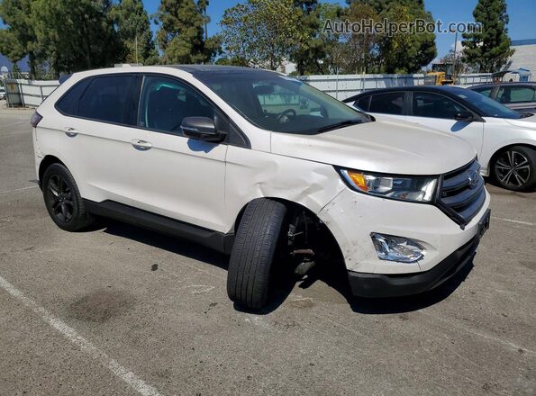 2FMPK3J96JBB10392 2018 FORD EDGE Белый Вид спереди