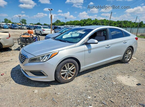 5NPE24AF7HH470647 2017 HYUNDAI SONATA Silver Հետևի ձախ