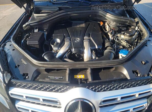 4JGDF7DE5KB222454 2019 MERCEDES-BENZ GLS Черный Вид панели приборов