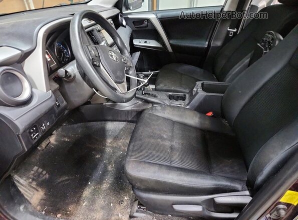 2T3BFREV0HW684975 2017 TOYOTA RAV4 Purple Dashboard view