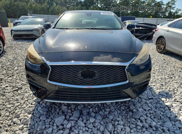 SJKCH5CP7JA059700 2018 INFINITI QX30 Black Вид ззаду