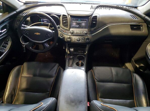 2G1145S36G9151009 2016 CHEVROLET IMPALA Черный Вид щитка приборов