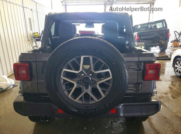 1C4PJXENXSW592032 2025 JEEP WRANGLER Gray წინა სალონის ხედი