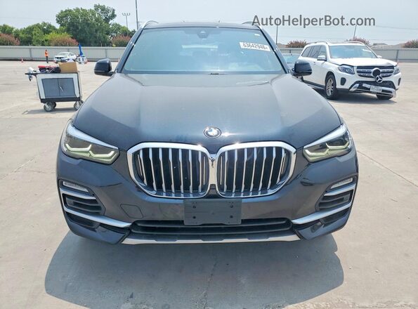 5UXCR6C5XKLL21718 2019 BMW X5 Black Rear view