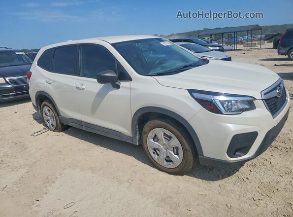 JF2SKAAC3LH520184 2020 SUBARU FORESTER Белый Вид спереди