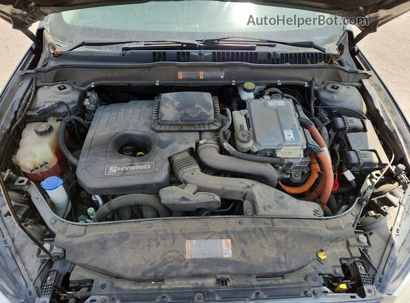 3FA6P0LU1JR197160 2018 FORD FUSION Серый Вид подкапотного пространства