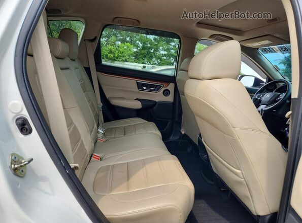 2HKRW2H92HH606757 2017 HONDA CR-V White ძრავის განყოფილების ხედი