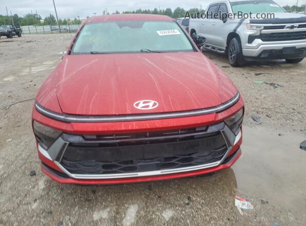 KMHL64JA1SA436987 2025 HYUNDAI SONATA Red Հետևի տեսք