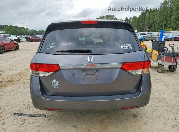 5FNRL5H64GB137975 2016 HONDA ODYSSEY Silver Vista interior delantera