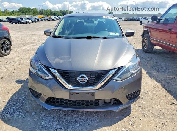 3N1AB7AP9JY337070 2018 NISSAN SENTRA Gray Вид ззаду