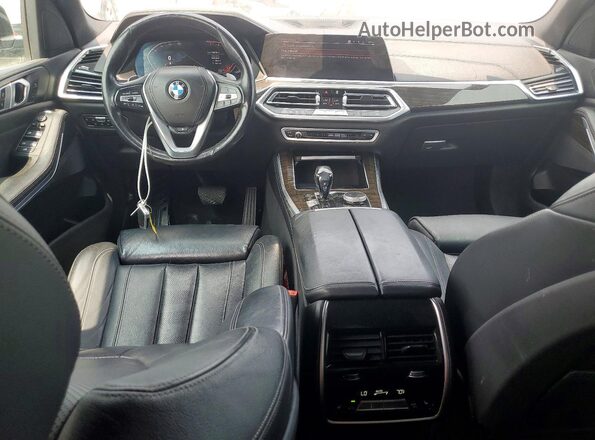 5UXCR6C5XKLL21718 2019 BMW X5 Black Instrument cluster view