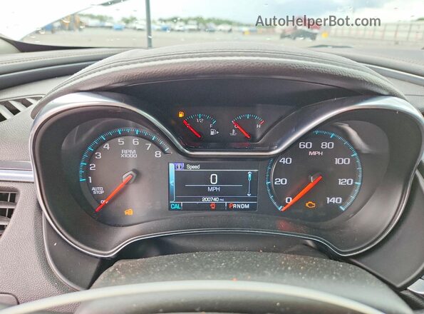 2G1105SAXH9145628 2017 CHEVROLET IMPALA White Вид задніх сидінь