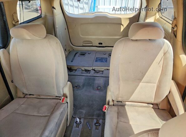 KNDMB5C14G6088507 2016 KIA SEDONA Черный Вид задней части салона
