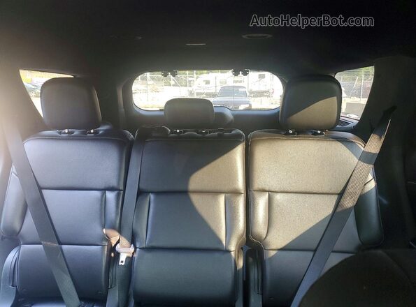 1FM5K8AB3LGC95228 2020 FORD EXPLORER Gray Widok wnętrza z tyłu