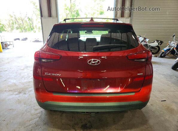 KM8J3CA47MU332607 2021 HYUNDAI TUCSON Red Front interior view