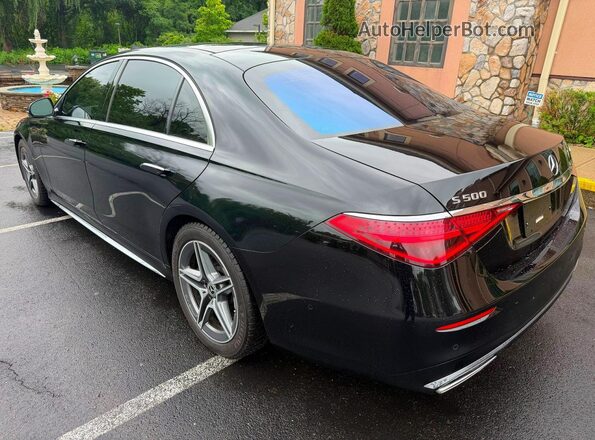 W1K6G6DB2NA065959 2022 MERCEDES-BENZ S-CLASS Black Trasero derecho
