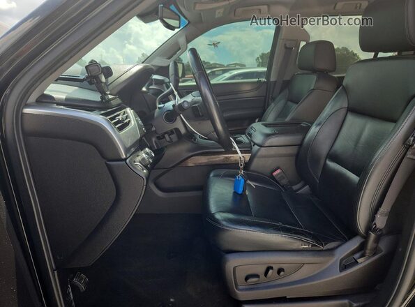 1GNSKHKC2GR148950 2016 CHEVROLET SUBURBAN Black Вид панелі приладів