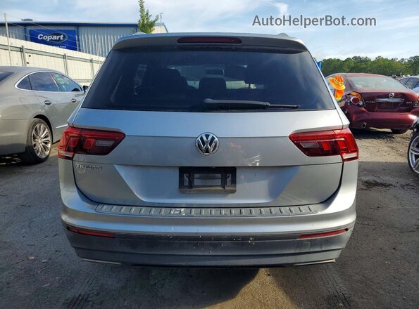 3VV1B7AXXKM113507 2019 VOLKSWAGEN TIGUAN Silver Вид салону спереду